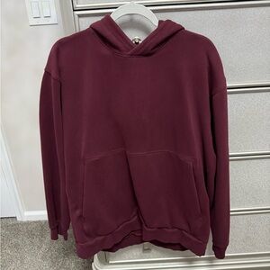 Lululemon Steady State Pullover Hoodie Garnet Mens XL